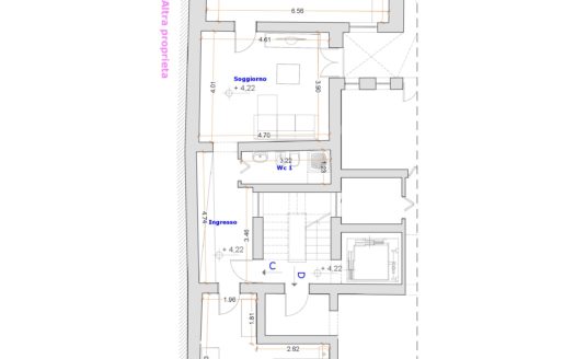 4 vani ristrutturato in corso Calatafimi parte bassa/Indipendenza