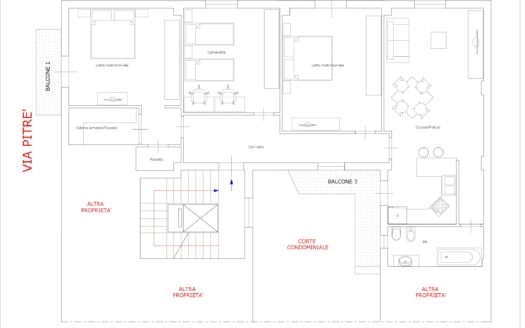 LUMINOSO 4 VANI ZONA PITRE’ IN OTTIMO STATO