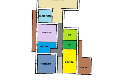 Luminoso 6 vani con terrazzo pressi Politeama